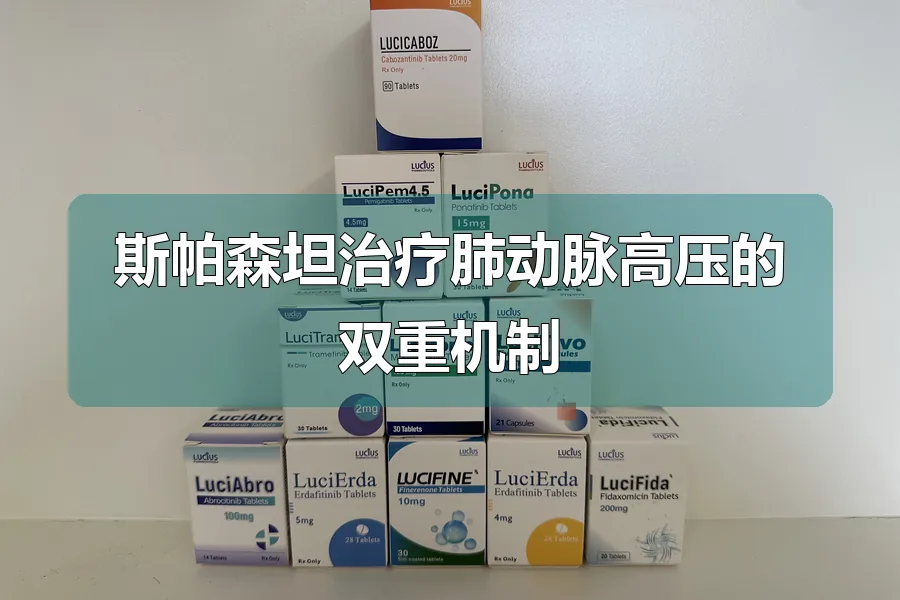 斯帕森坦治疗肺动脉高压的双重机制